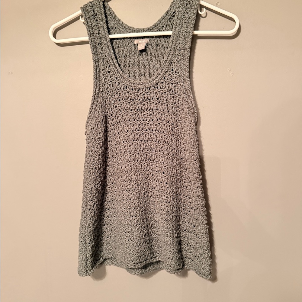 Olive Knit Women's Tank Top